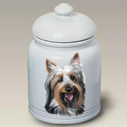 Silky Terrier Ceramic Treat Jar LP 45102