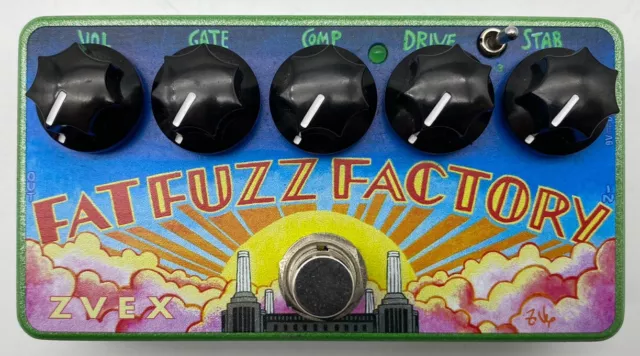 Zvex Vexter Fat Fuzz Factory Pedal Effects FX Analog (VGC, FREE UK SHIPPING)