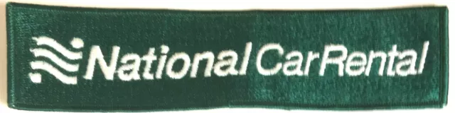 National Car Rental employee patch 2 X 8-1/2