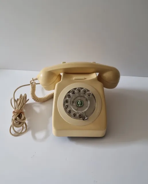 Vintage BT Beige telephone 1981 British Telecom S/1000/GF/1981-PR