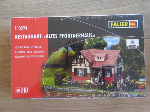 Faller HO Art.-Nr.130594 Restaurant Altes Pförtnerhaus