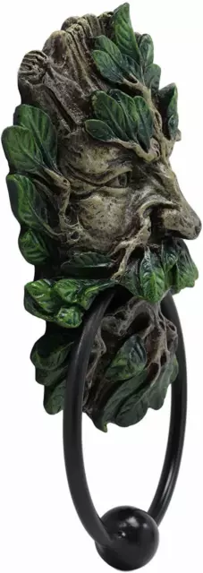 English Celtic Traditional Greenman Forest Deity Spirit Decorative Door Knocker 2