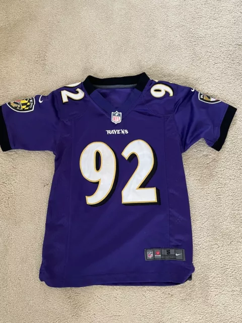 Nike NFL Baltimore Ravens Haloti Ngata Jersey Youth Size Small (8) Purple Sewn