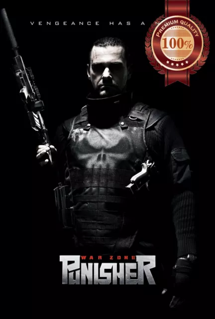 Punisher War Zone 2008 Official Original Cinema Movie Print Premium Poster