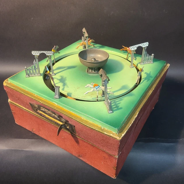Jeu De Comptoir JEP Le Derby - Course De Chevaux Ancien, Début XXème, Très Bon état