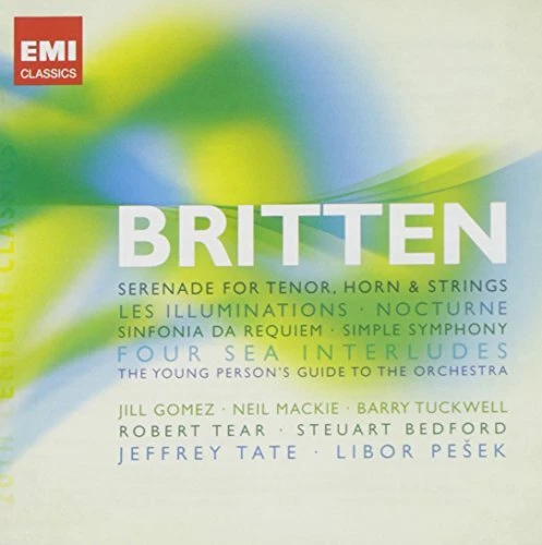 Benjamin Britten: Song Cycles, Sinfonia da Requiem, Four Sea Inter... -  CD X0LN