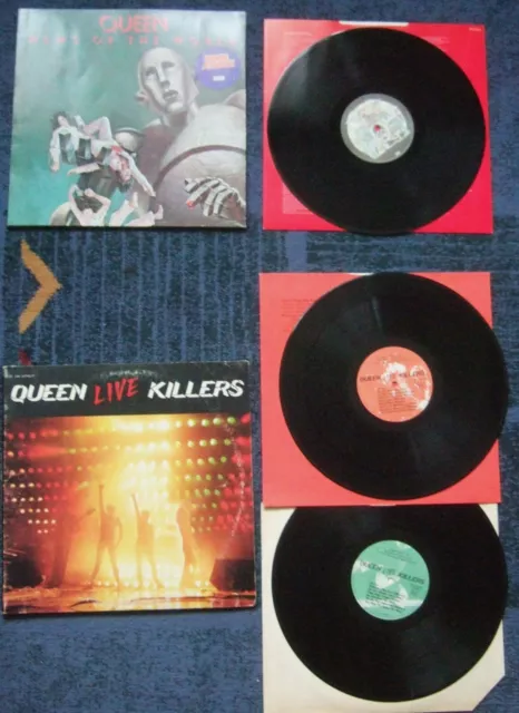 QUEEN... lot 3 lp !!!