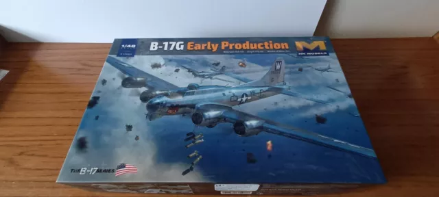 HK models 1/48 B-17G (early production) + many extras
