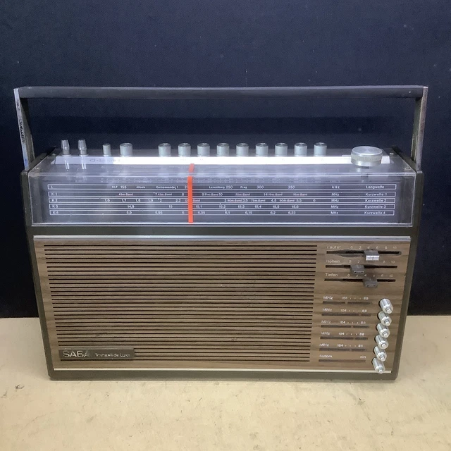 Saba Unit VINTAGE SABA MULTIBAND Radio - Working £29.99 - PicClick UK