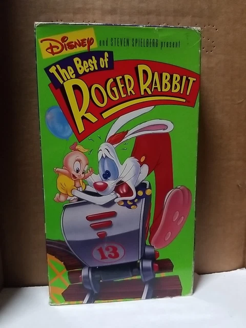WALT DISNEY AND Steven Spielberg The Best of Roger Rabbit VHS 1996 £1. ...