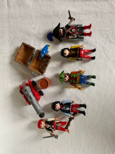 Playmobil Figuren Piraten Sammlung mit Kanone