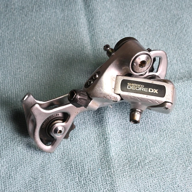 VINTAGE SHIMANO DEORE DX RDM650 MTB SGS Long Cage Rear Derailleur XT XTR EUR 29,90 PicClick FR