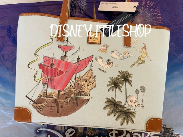 Disney Parks 2023 Classic Peter Pan Tinker Bell Tote Bag Dooney  Bourke