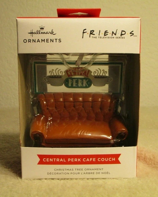 NEW 2021 HALLMARK Friends TV Show Central Perk Cafe Couch Tree Ornament