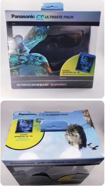 PANASONIC TY-EW3D2ME LUNETTES 3D Actives Full HD Pour TV Cinéma Taille  Moyen !!! EUR 79,97 - PicClick FR