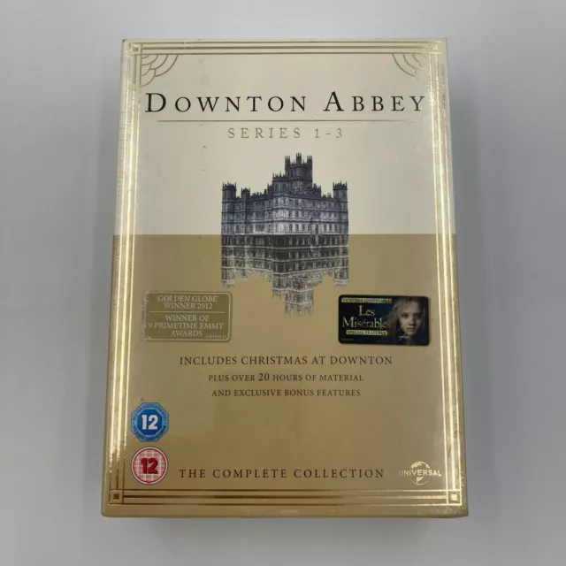 Downton Abbey - Series 1-3 Complete DVD Box Set 11 Disc Set - BRAND NEW & SEALED