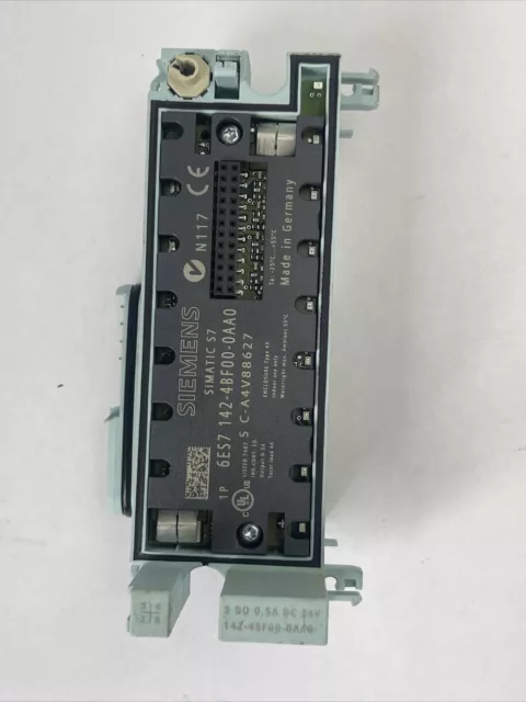 Siemens Simatic S7 1P 6Es7 142-4Bf00-0Aa0 Dp Electronic Module 24Vdc 0.5A