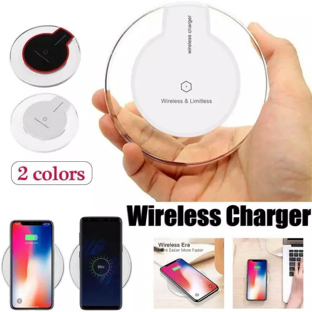 Wireless Charger Fast Charging Pad For Apple iPhone 11 Pro X XR XS Max 8 Plus