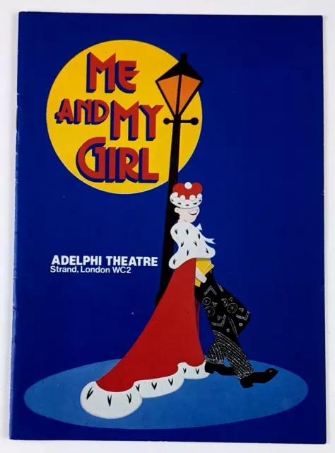 1988 Me And My Girl Strand Vintage Program Adelphi Theatre London England