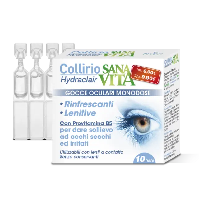 Collirio HydraClair SANAVITA 10 Monodose