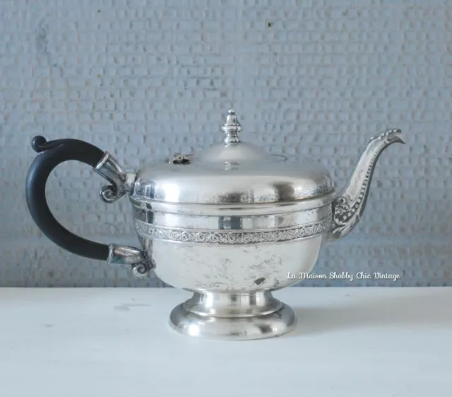 1930s Viking Silverplate Teapot Vintage Viking Plate E.P. Copper Silverplate