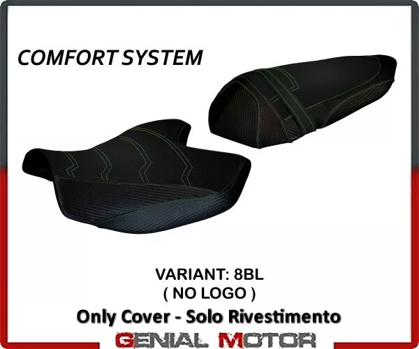 Rivestimento sella Amatrice 2 Comfort Nero(BL)T.I.KAWASAKI Z 750 2007>2012