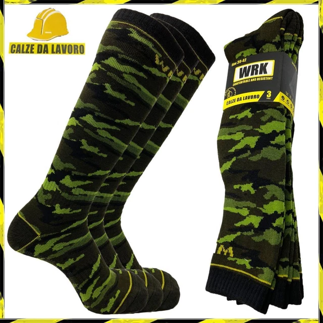 Calze Da Lavoro Uomo 10 Paia - Rinforzate Quarter Length, DRI-WIK Technology - Foto 5