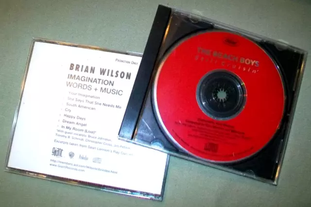 Brian Wilson PROMO CD LOT Imagination Still Cruisin'