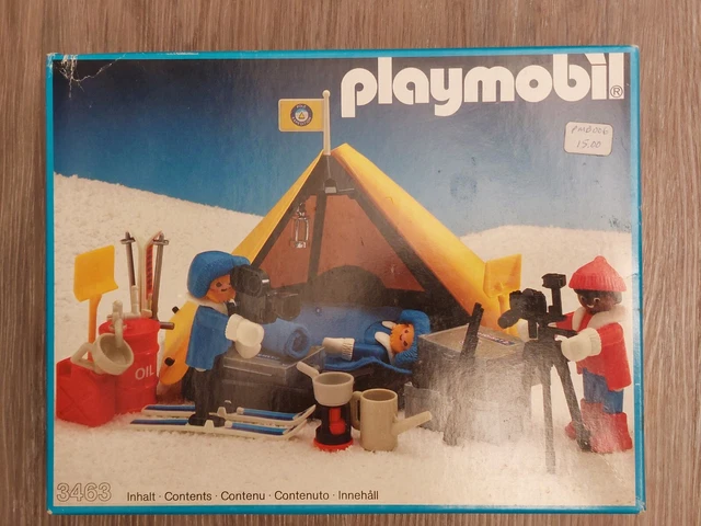 Pièce Détachée PLAYMOBIL : Roue D'avion Pour Expédition Polaire - Réf. 3457, Occasion, Fabrication Allemagne