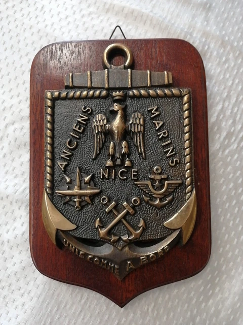 crest Militare Anciens marins Nice Unis comme a bord