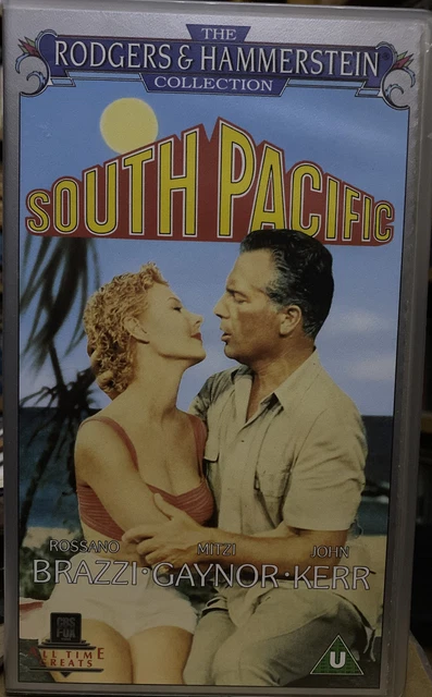 SOUTH PACIFIC CBS FOX VHS Video Tape Rodgers & Hammerstein Collection ...