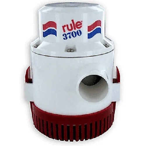 Rule 3700 GAL / H non-Automatic Cale Pompe 32v 15A Bateau Voilier