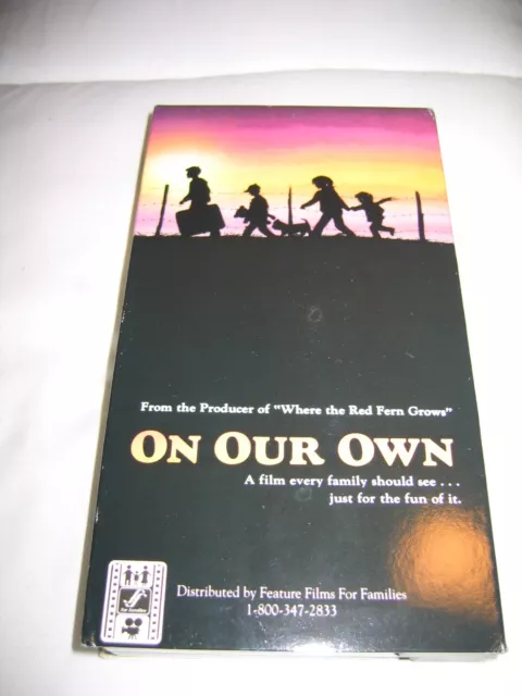 On Our Own VHS Movie 1988 Feature Films
