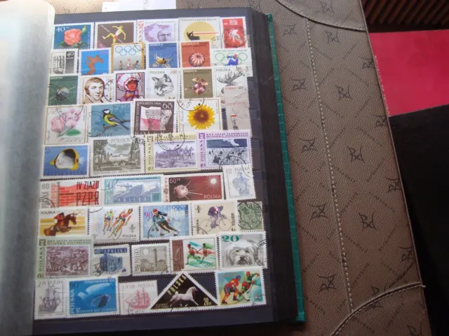 POLOGNE - 45 timbres obliteres (tout etat) stamp poland