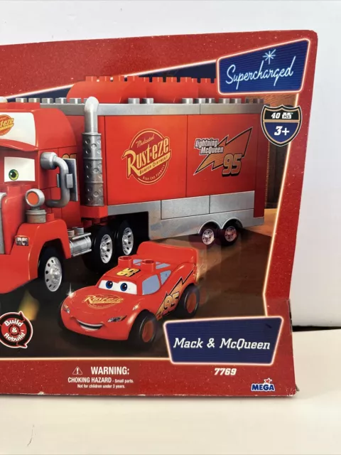 New Mack & McQueen Mega Bloks Pixar Cars #7769 Sealed Box 3