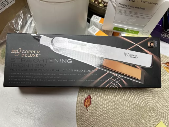 Ion copper deluxe shop flat iron