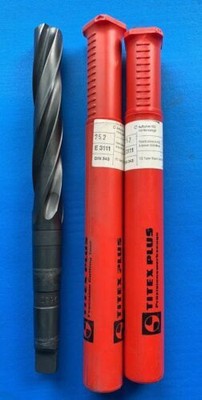 HSS TITEX PLUS 1 X Foret Hélicoïdale HSS Avec Cône Morse 18,8mm E3111 DIN343 