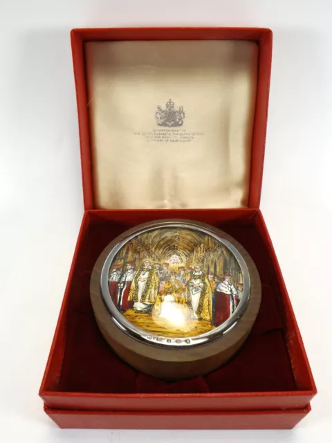 The Silver Jubilee Coronation Box / With Silver Mounts Limited Edition 63/500