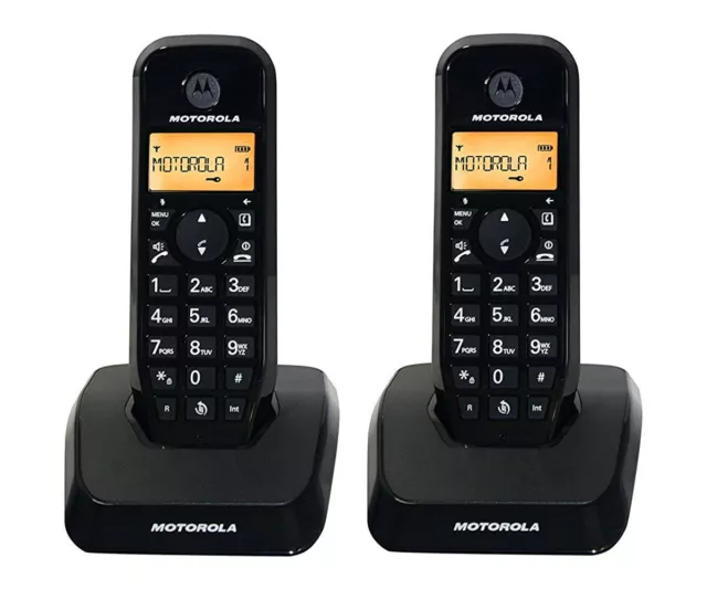 Cordless MOTOROLA S1202 vivavoce, display retroilluminato, rubrica 50 nomi