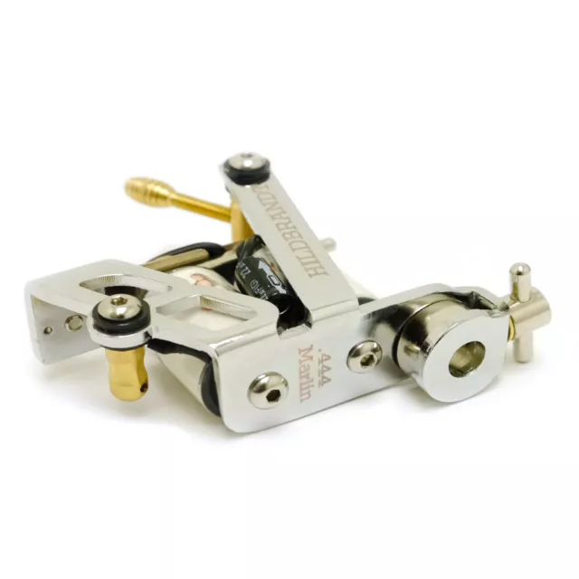 HILDBRANDT .444 Marlin Tattoo Machine 10 Wrap SHADER Tatoo GUN COIL Tatuage 2