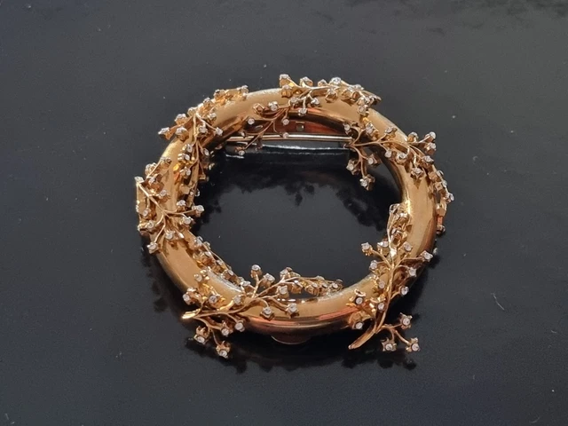 ROSSI BIJOUX FRANCE, Magnifique Broche vintage, Brooch ROSSI