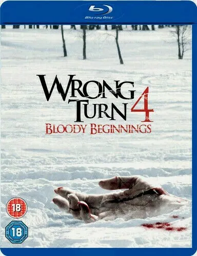 Wrong Turn 4 - Bloody Beginnings Blu-ray Slasher Horror Region ABC New & Sealed