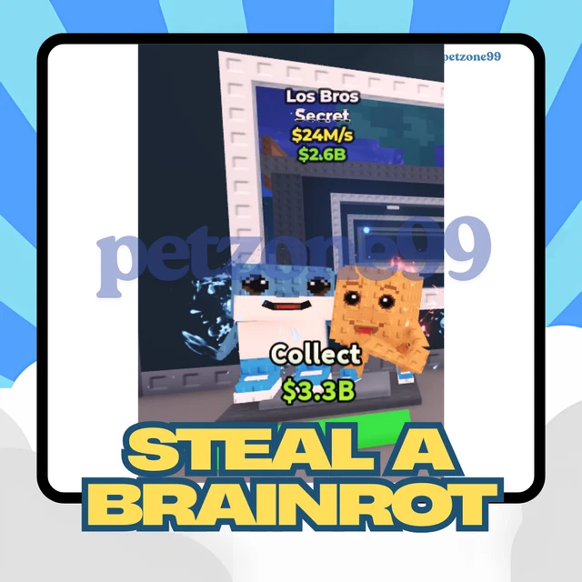 LOS BROS [24M/S] - Steal A Brainrot $21.04 - PicClick CA