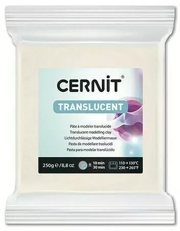 Cernit Translucent 250g Modelliermasse Polymer Clay SERAJOSY