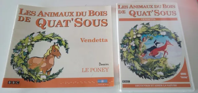 Les Animaux Du Bois De Quat'sous / Vendetta / Livre + Dvd