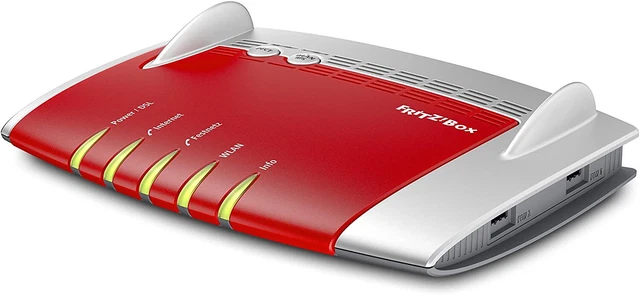 AVM Fritzbox 5490 router in fibra ottica 4 porte Gigabit router WLAN 1300 Mbps rete 3
