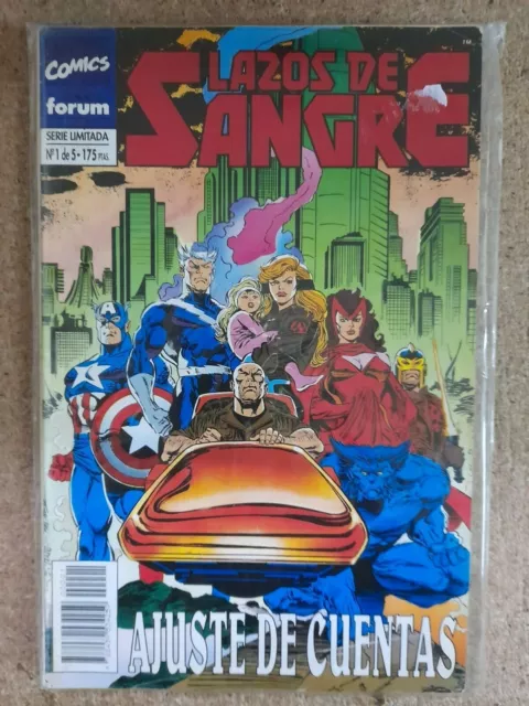 Lazos De Sangre.Coleccion Completa de 5 Comics.Marvel.Forum