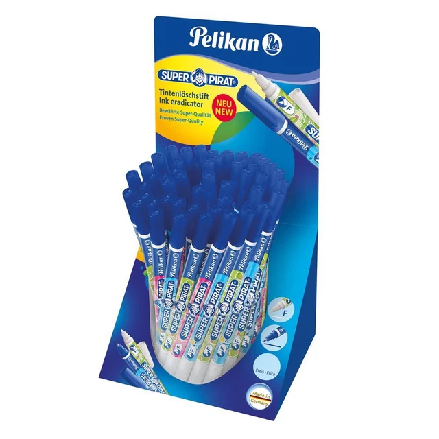 Pelikan Tintenlöscher 850 F Super Pirat 50 Stück Strichstärke Fein im Display