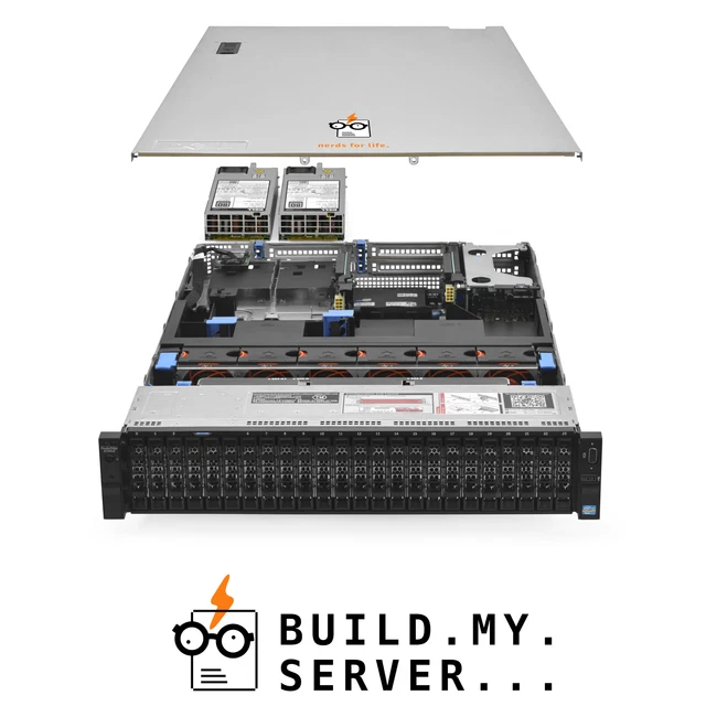 Dell PowerEdge R720xd Server 2x E5-2620v2 2.10Ghz 12-Core 96GB 2x 600GB H310