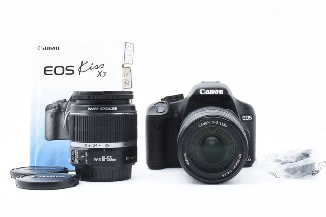 【Canon】EOS Kiss X3 + 18-55mm + 55-250mm Amazon Canada: Canon EOS Kiss X3 15.1 MP CMOS Digital SLR